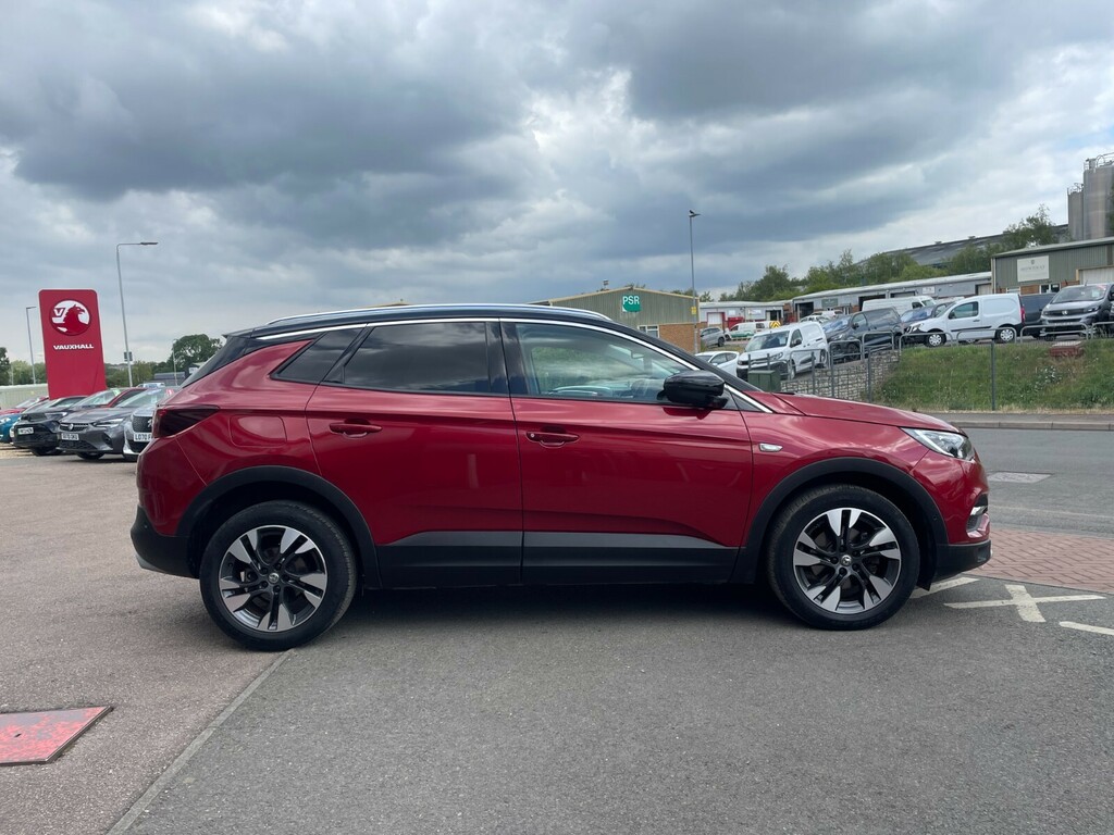 Vauxhall Grandland X Sport Nav 1.2T 130Ps DV68MWG Red #6