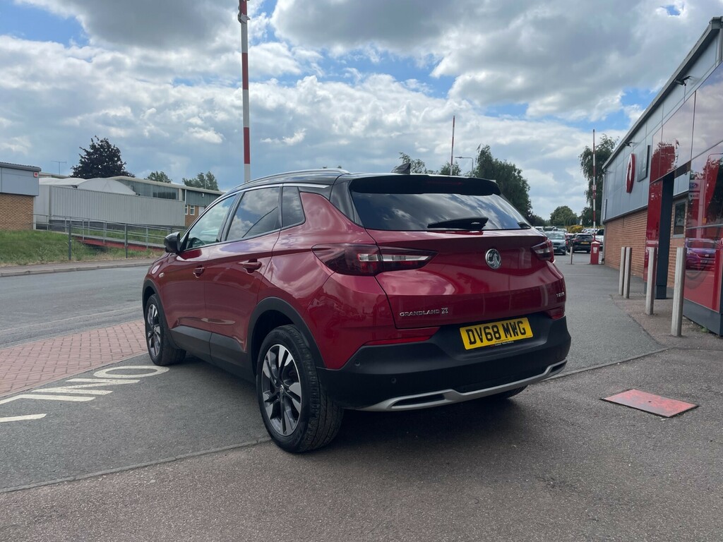 Vauxhall Grandland X Sport Nav 1.2T 130Ps DV68MWG Red #3