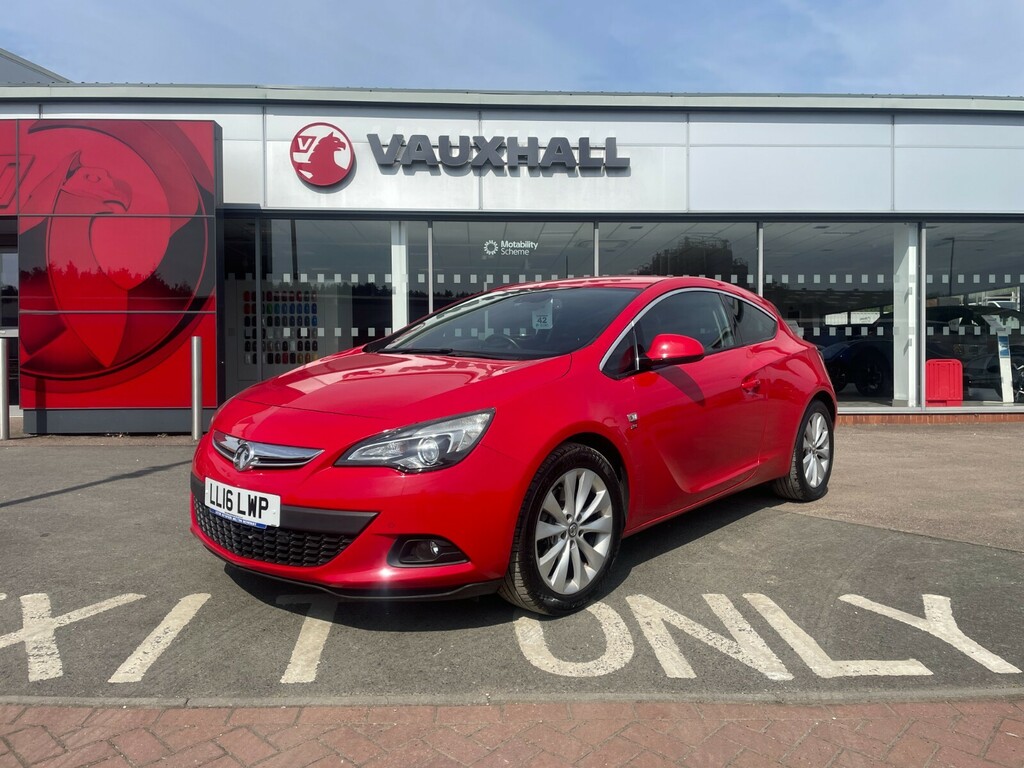 Vauxhall Astra GTC Sri 1.4T 140Ps Coupe Red