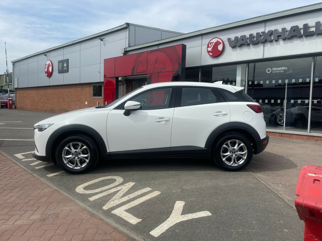 Mazda CX-3 Se Nav 2.0 Skyactiv-g 121Ps White #2