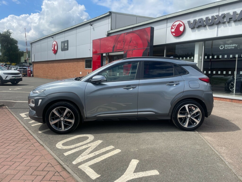 Hyundai Kona Premium Se 1.0T Gdi 120Ps YG69FAH Silver #2
