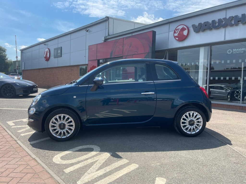 Fiat 500 Lounge 1.2 69 FJ68KYS Blue #2