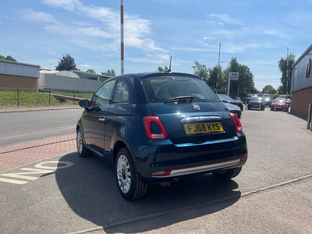 Fiat 500 Lounge 1.2 69 FJ68KYS Blue #3