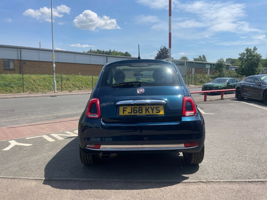 Fiat 500 Lounge 1.2 69 FJ68KYS Blue #4
