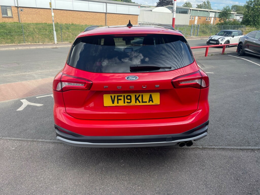 Ford Focus Active X 1.0T 125Ps Ecoboost VF19KLA Red #4