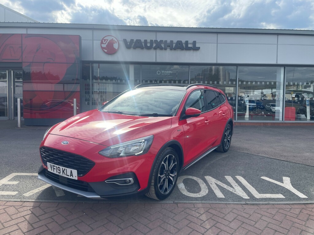 Ford Focus Active X 1.0T 125Ps Ecoboost VF19KLA Red