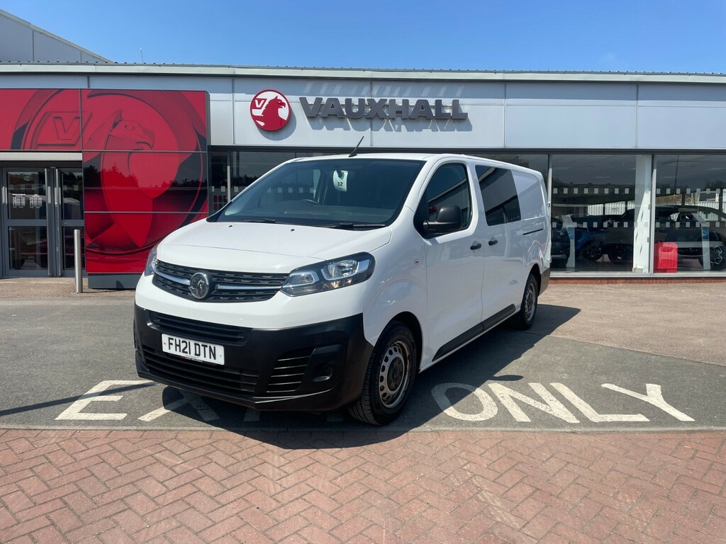 Vauxhall Vivaro L2 H1 3100 Doublecab Edition 2.0Td 120Ps - No Vat White