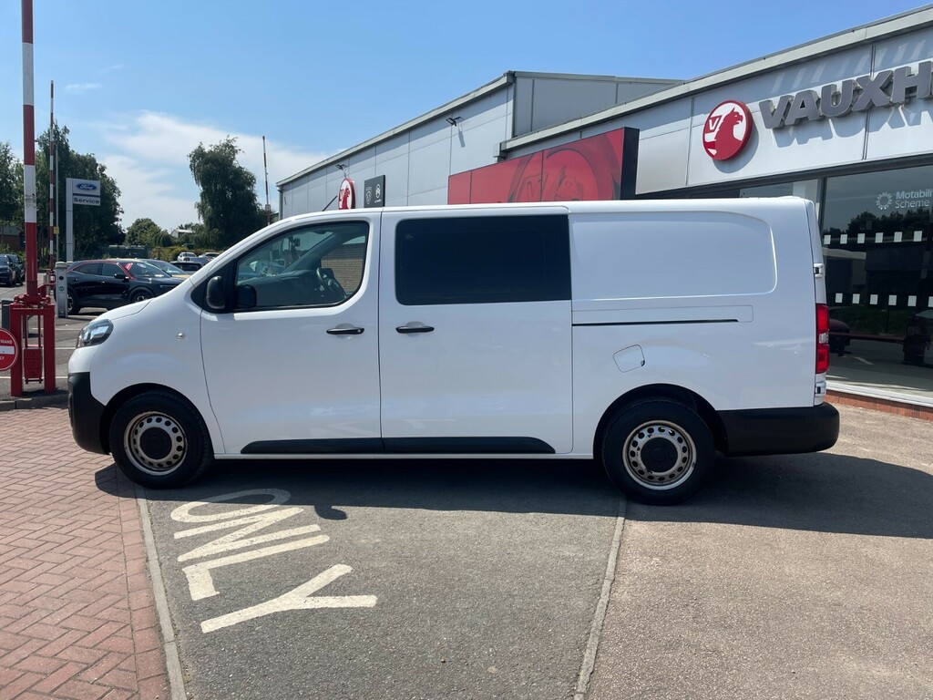 Vauxhall Vivaro L2 H1 3100 Doublecab Edition 2.0Td 120Ps - No Vat FH21DTN White #2