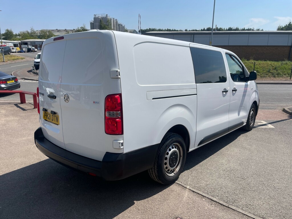 Vauxhall Vivaro L2 H1 3100 Doublecab Edition 2.0Td 120Ps - No Vat FH21DTN White #5