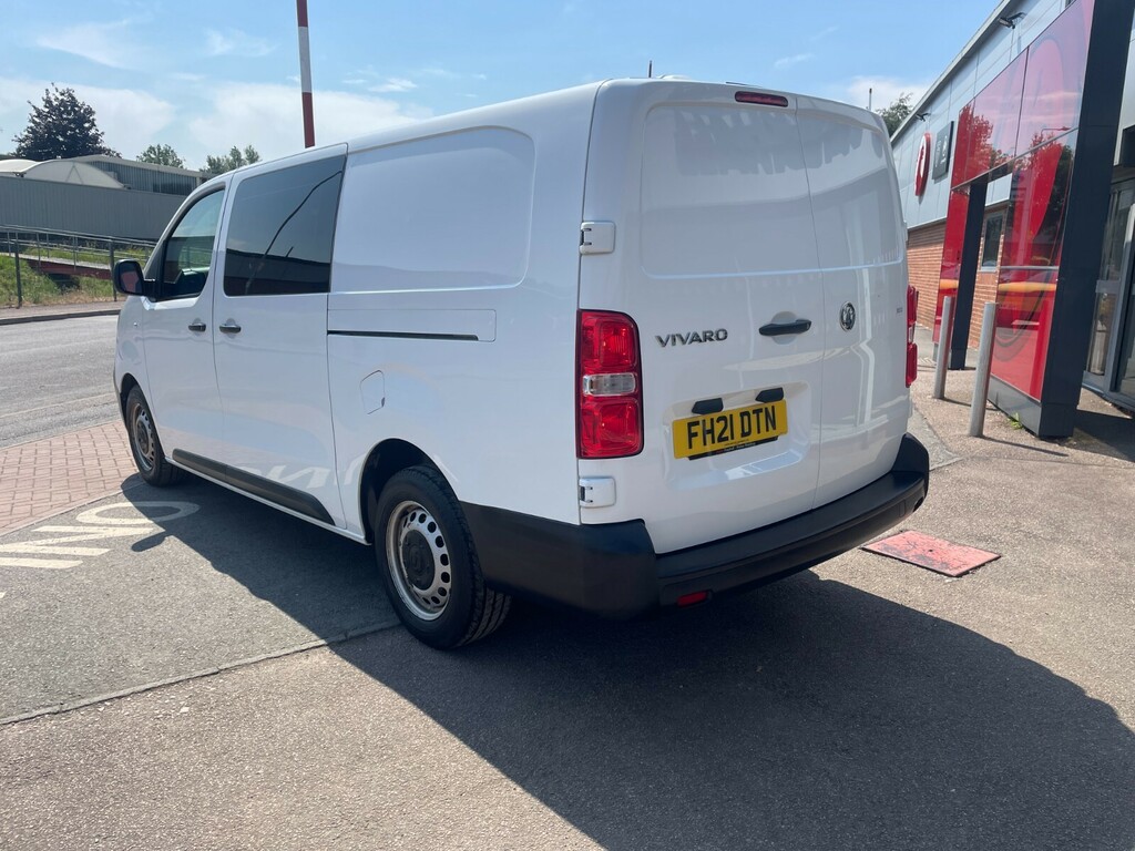 Vauxhall Vivaro L2 H1 3100 Doublecab Edition 2.0Td 120Ps - No Vat FH21DTN White #3