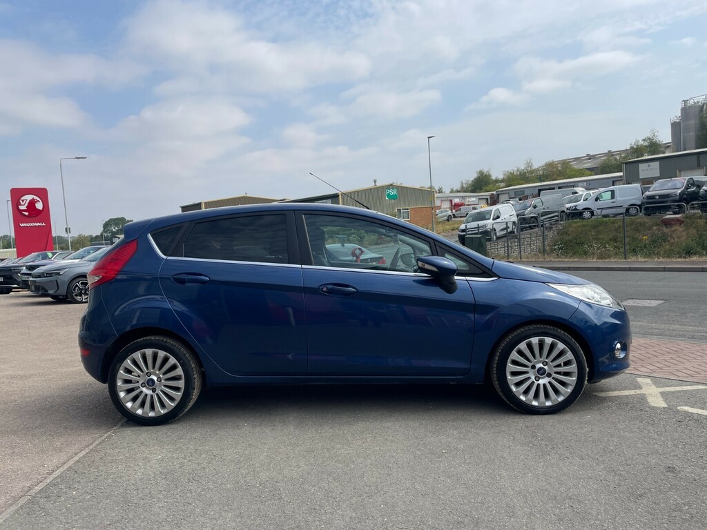 Ford Fiesta Titanium 1.6 Ti-vct 120Ps Blue #6