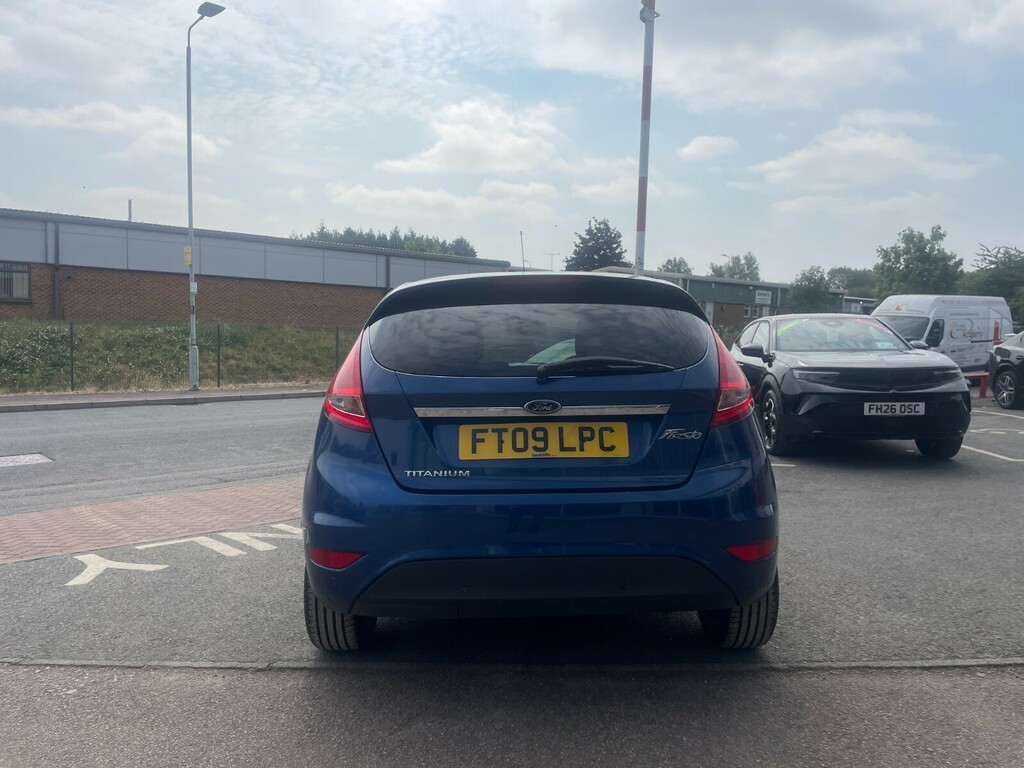 Ford Fiesta Titanium 1.6 Ti-vct 120Ps Blue #4