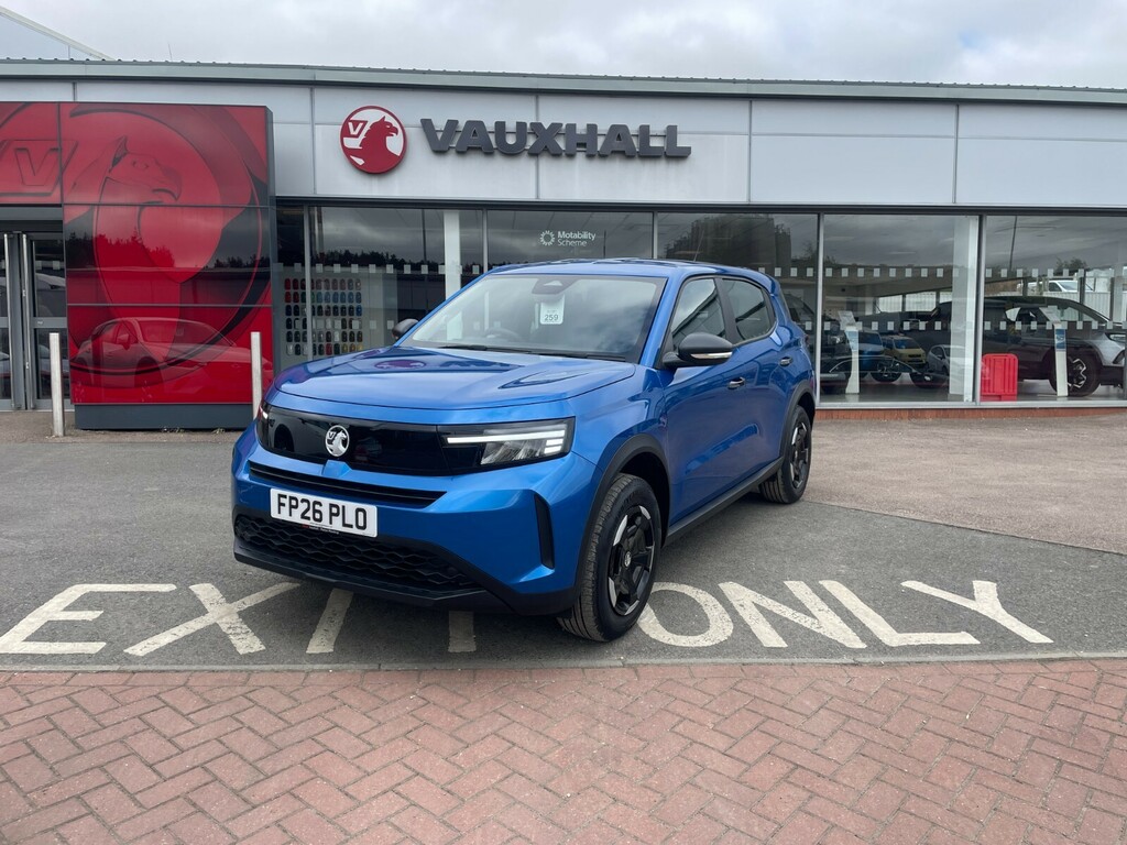 Vauxhall Frontera Design 1.2T 110Ps Mhev Hybrid E-dct6 Blue