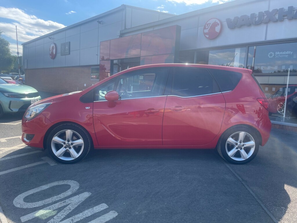 Vauxhall Meriva Tech Line 1.4 100Ps With Heated Seats And Steering Red #2