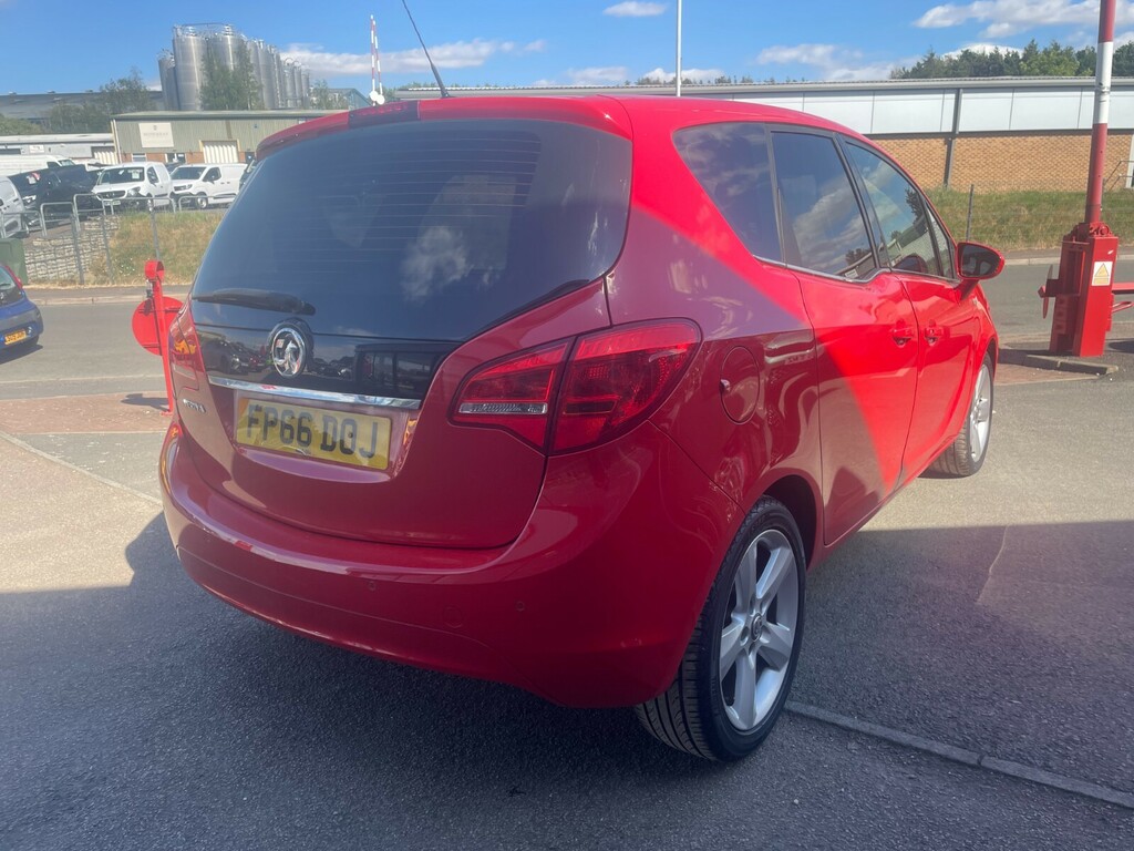Vauxhall Meriva Tech Line 1.4 100Ps With Heated Seats And Steering Red #5