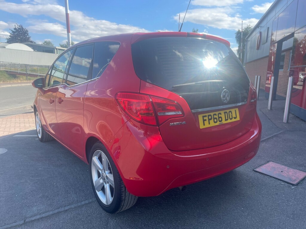 Vauxhall Meriva Tech Line 1.4 100Ps With Heated Seats And Steering Red #3