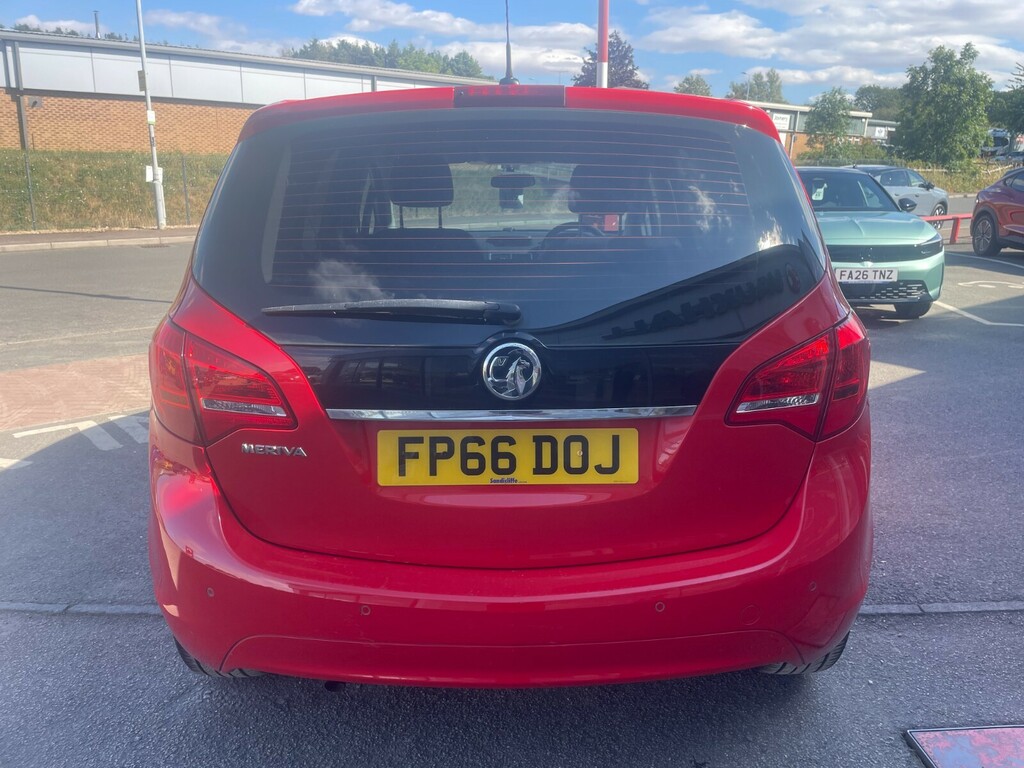 Vauxhall Meriva Tech Line 1.4 100Ps With Heated Seats And Steering Red #4
