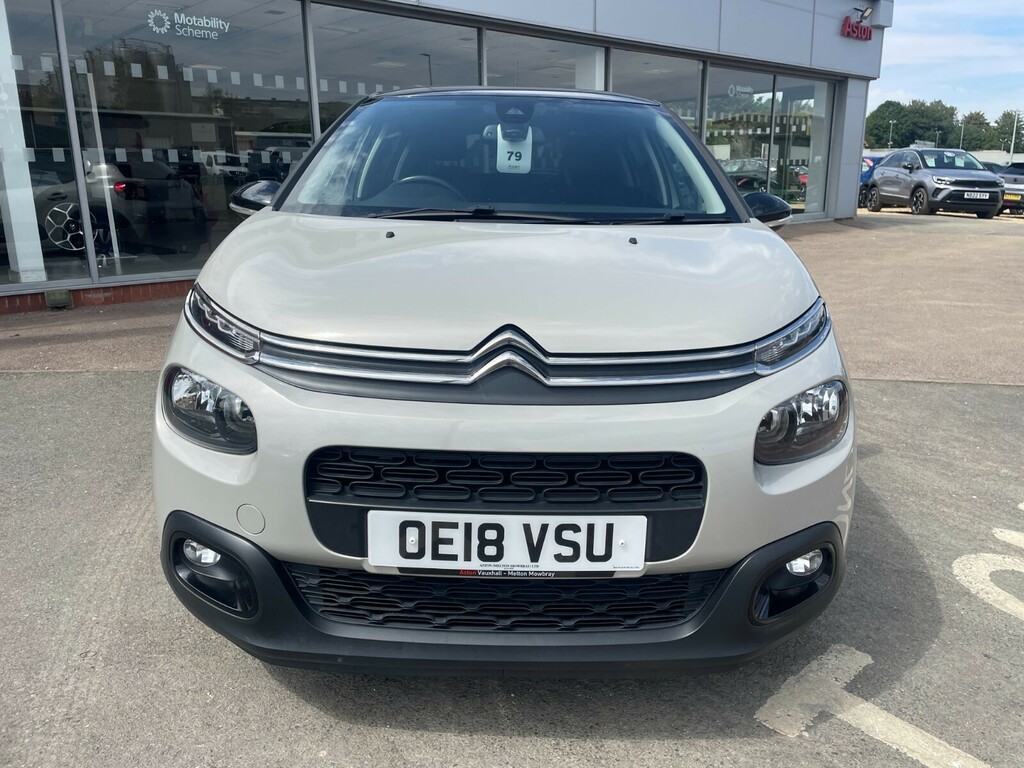 Citroen C3 Hatchback 1.2 Puretech Flair Euro 6 Ss 201 White #8