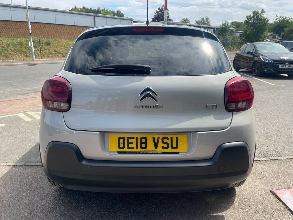 Citroen C3 Hatchback 1.2 Puretech Flair Euro 6 Ss 201 White #4