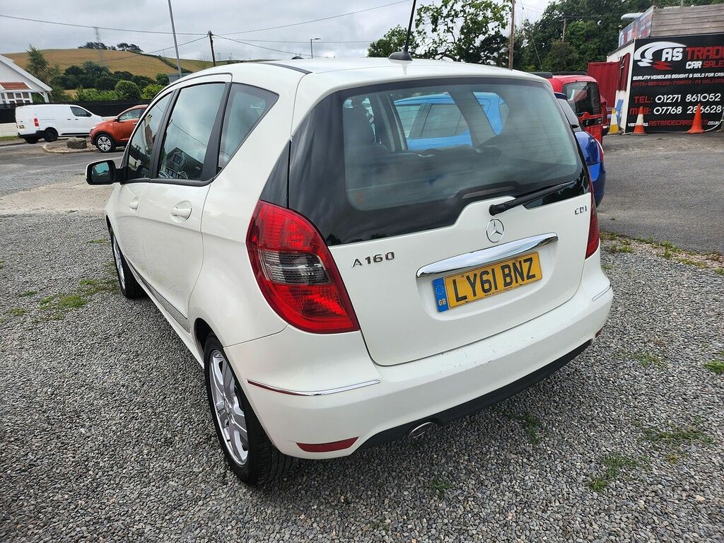 Mercedes-Benz A Class A 160 Cdi Avantgarde Se White #3