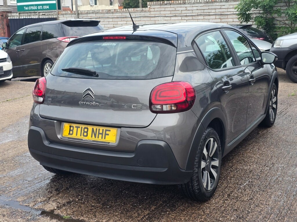 Citroen C3 Hatchback 1.2 Puretech Feel 201818 BT18NHF Grey #3
