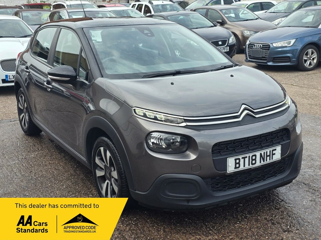 Citroen C3 Hatchback 1.2 Puretech Feel 201818 BT18NHF Grey