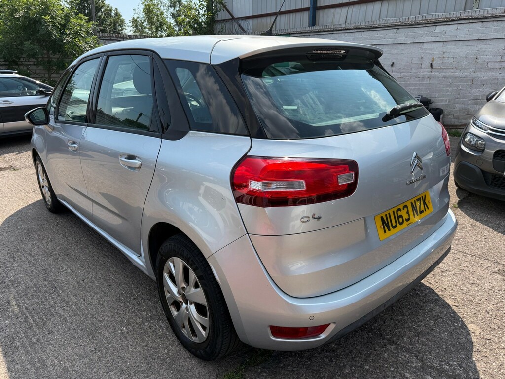 Citroen C4 Picasso Mpv 1.6 Hdi Vtr 201363 Silver #5