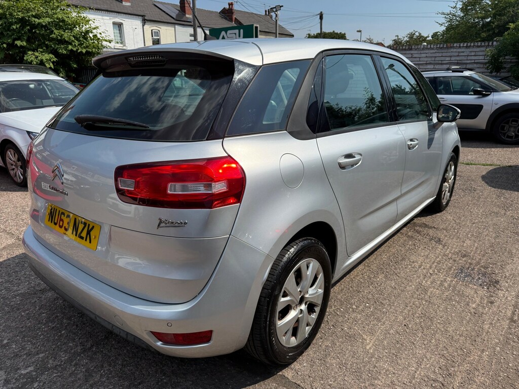 Citroen C4 Picasso Mpv 1.6 Hdi Vtr 201363 Silver #3