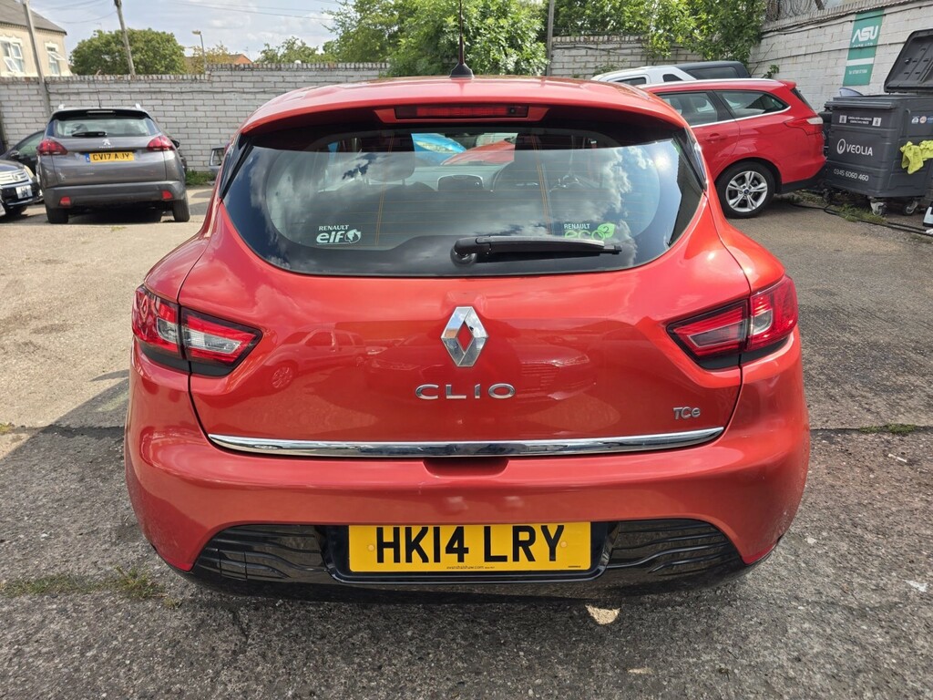 Renault Clio Hatchback 0.9 Dynamique Medianav Eco Tce 90 Stop HK14LRY Red #4