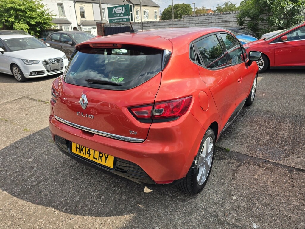 Renault Clio Hatchback 0.9 Dynamique Medianav Eco Tce 90 Stop HK14LRY Red #3