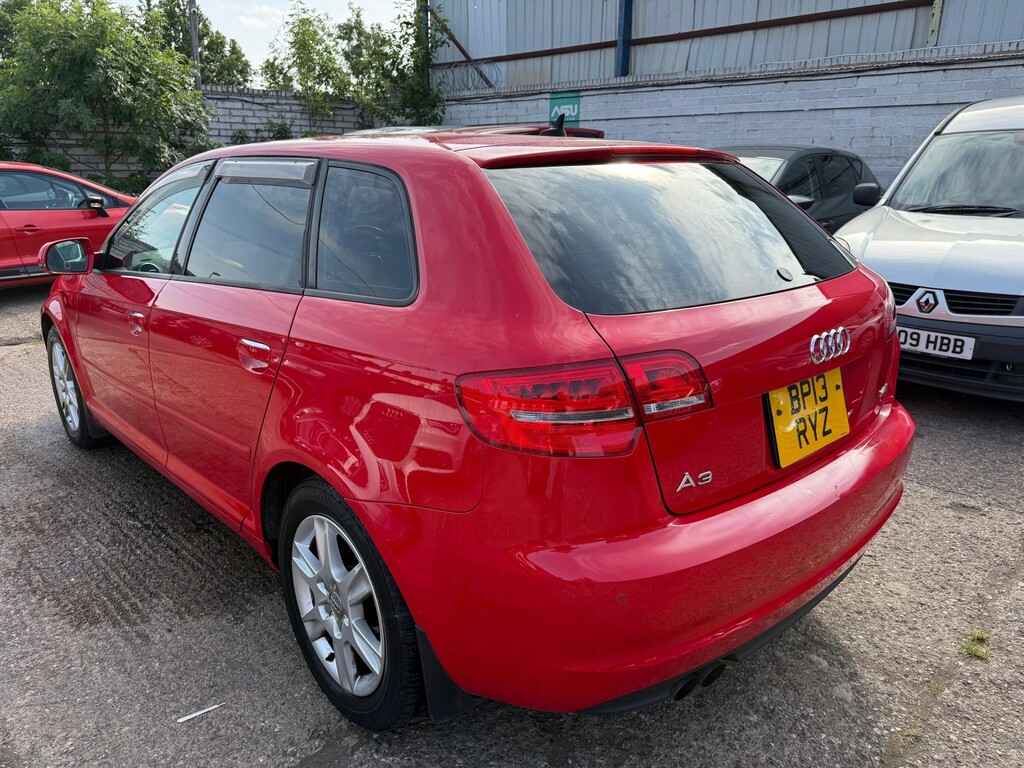 Audi A3 Hatchback 1.4 Tfsi S Line 201313 Red #5