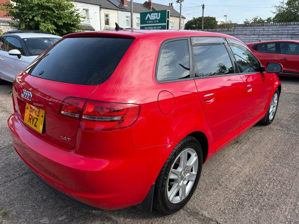 Audi A3 Hatchback 1.4 Tfsi S Line 201313 Red #3