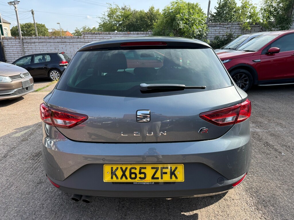 Seat Leon Hatchback 1.4 Ecotsi Fr 201565 KX65ZFK Grey #4