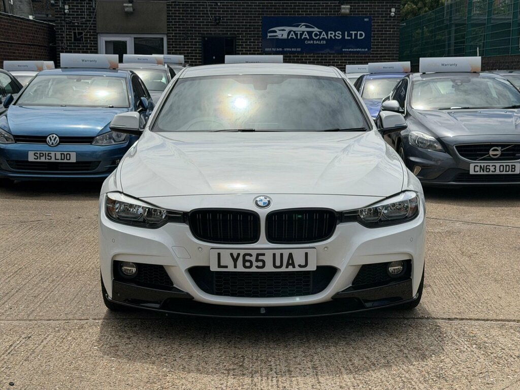 BMW 3 Series 316D Sport Touring White #3