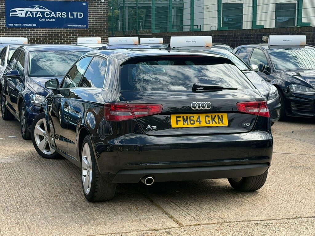 Audi A3 1.6 Tdi Sport S Tronic Euro 6 Ss Black #6