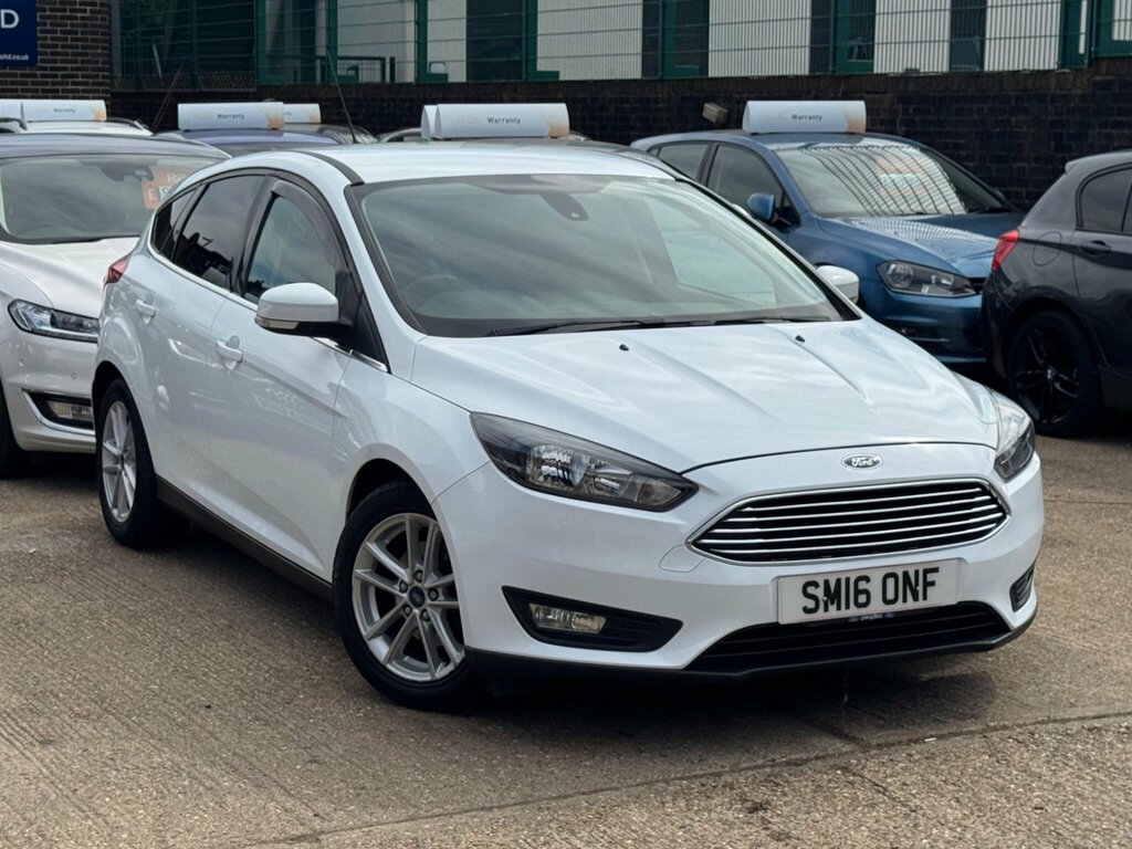 Ford Focus 1.0T Ecoboost Zetec Euro 6 Ss White