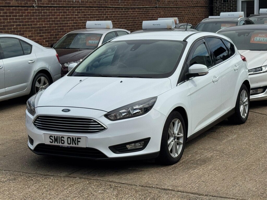 Ford Focus 1.0T Ecoboost Zetec Euro 6 Ss White #4