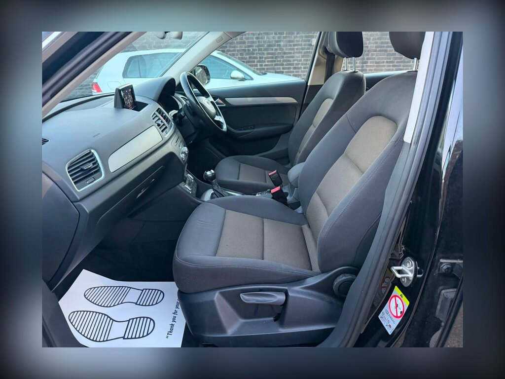 Audi Q3 2.0 Tdi S Line White #14