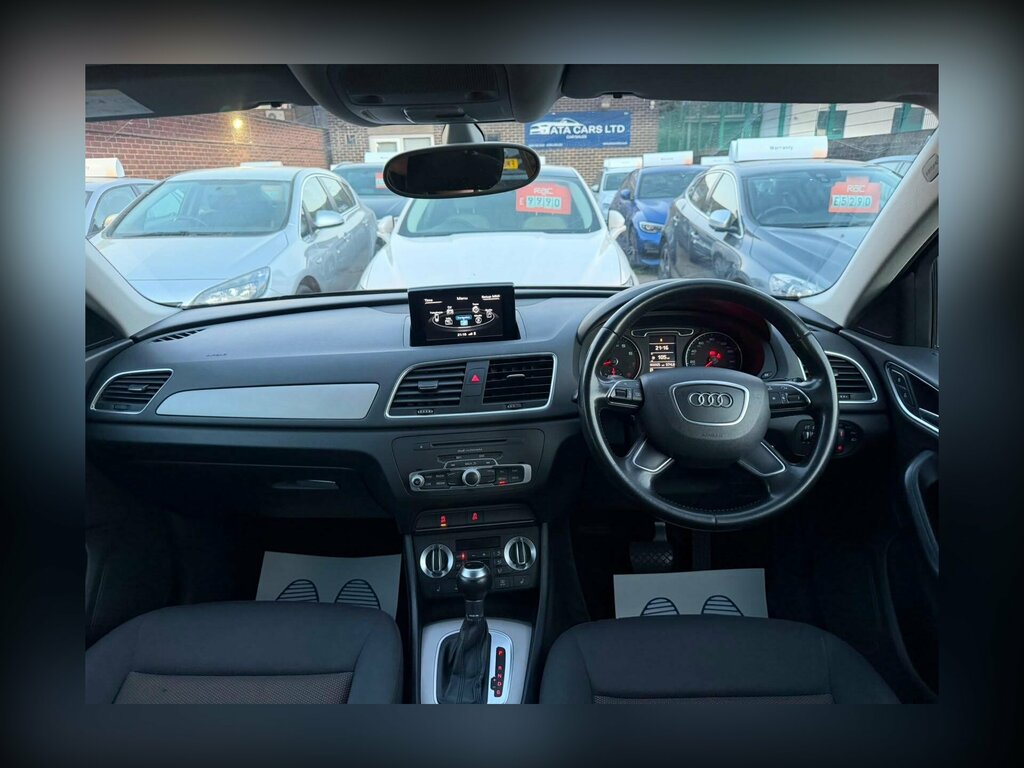 Audi Q3 2.0 Tdi S Line White #11