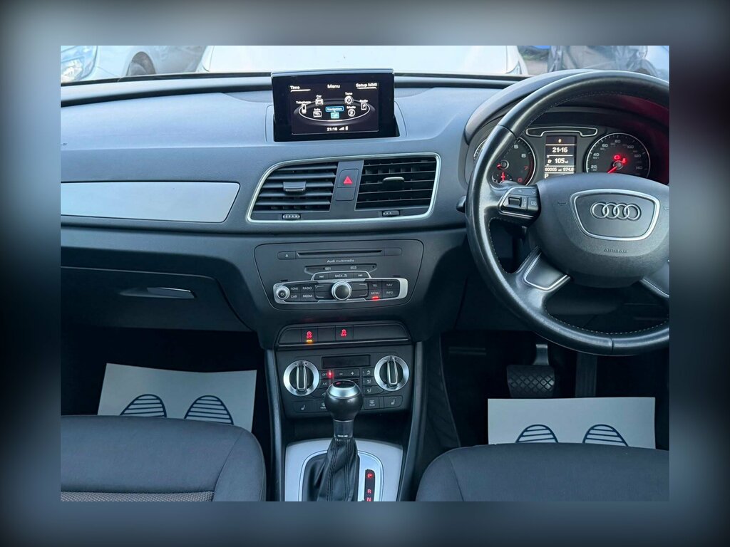 Audi Q3 2.0 Tdi S Line White #12