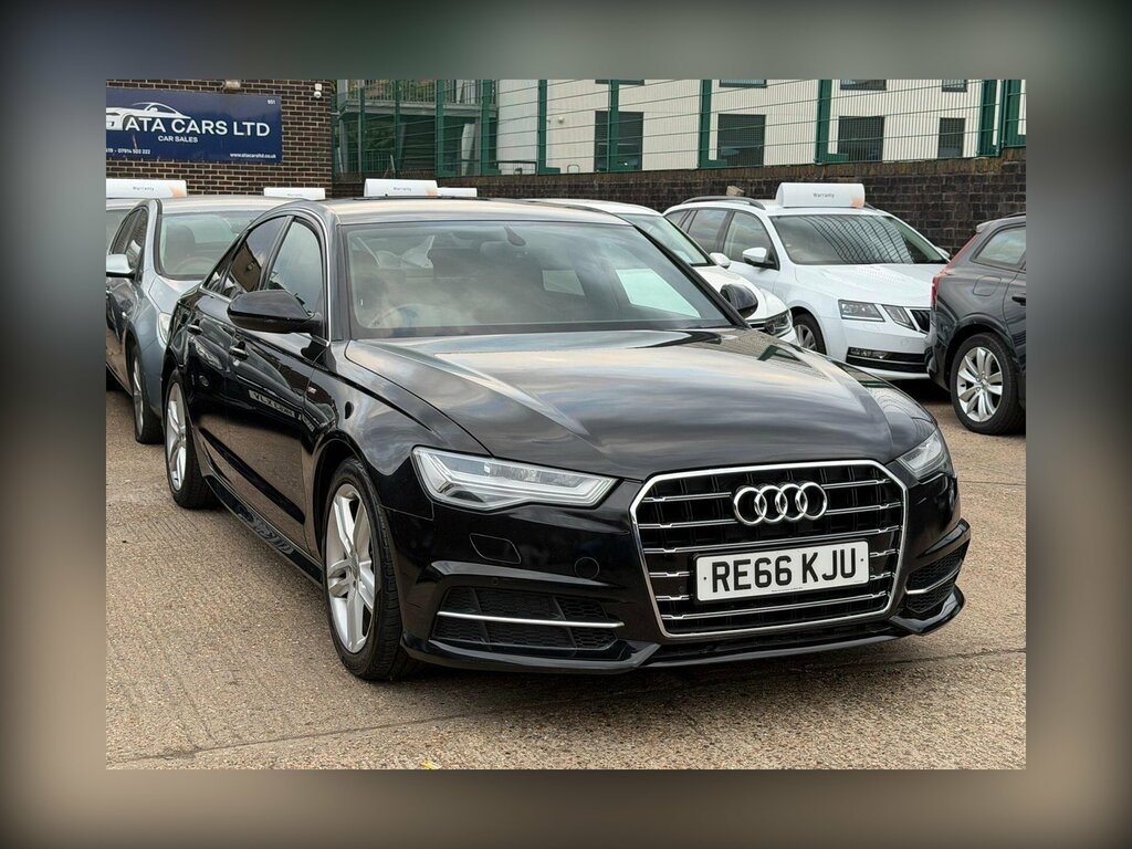 Audi A6 Saloon 2.0 Tdi Ultra S Line S Tronic Euro 6 Ss Black