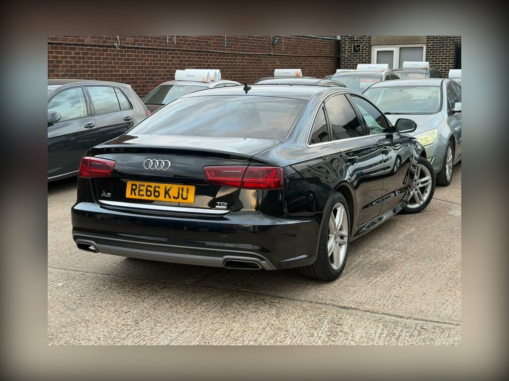 Audi A6 Saloon A6 S Line Tdi Ultra White #8