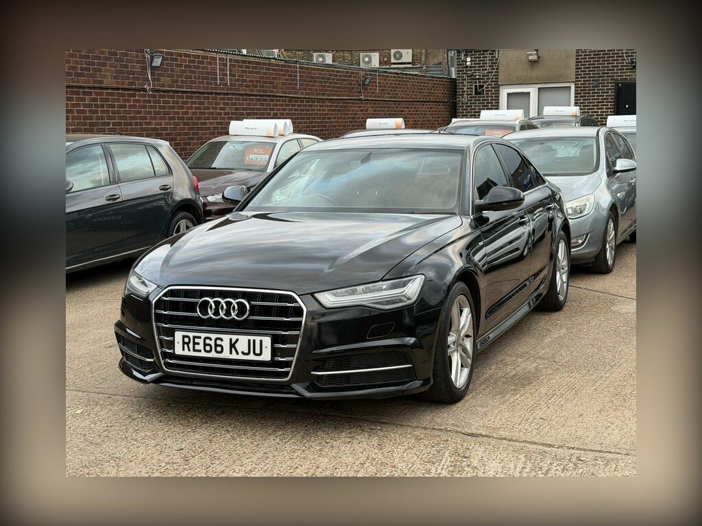 Audi A6 Saloon 2.0 Tdi Ultra S Line S Tronic Euro 6 Ss Black #4