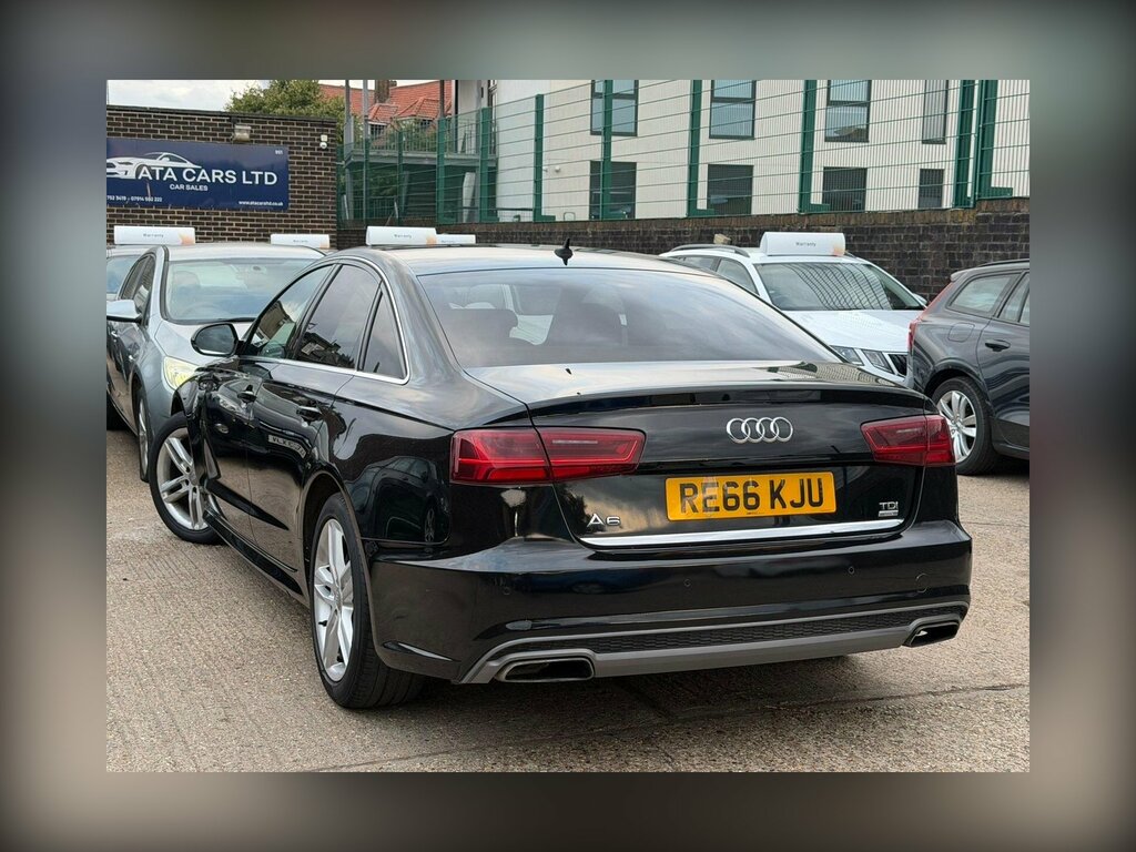 Audi A6 Saloon 2.0 Tdi Ultra S Line S Tronic Euro 6 Ss Black #6
