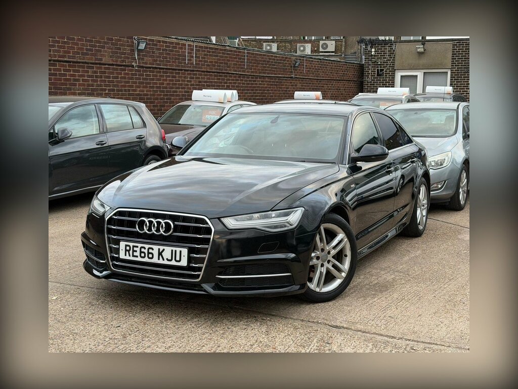 Audi A6 Saloon 2.0 Tdi Ultra S Line S Tronic Euro 6 Ss Black #5