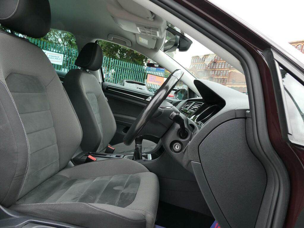 Volkswagen Golf Hatchback 2.0 Tdi Bluemotion Tech Gt Euro 6 Ss MF67UCN Black #4
