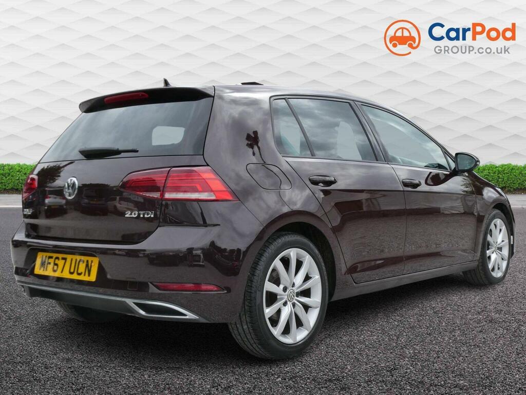 Volkswagen Golf Hatchback 2.0 Tdi Bluemotion Tech Gt Euro 6 Ss MF67UCN Black #3