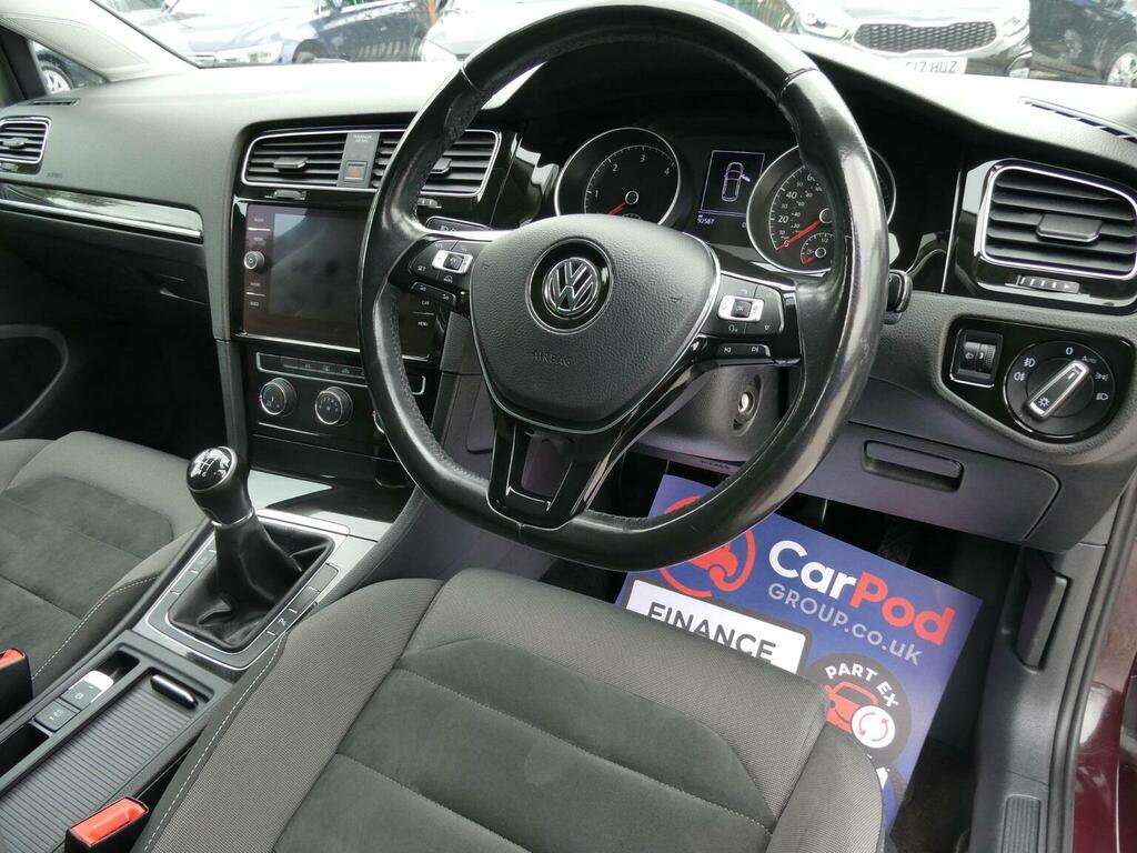 Volkswagen Golf Hatchback 2.0 Tdi Bluemotion Tech Gt Euro 6 Ss MF67UCN Black #2