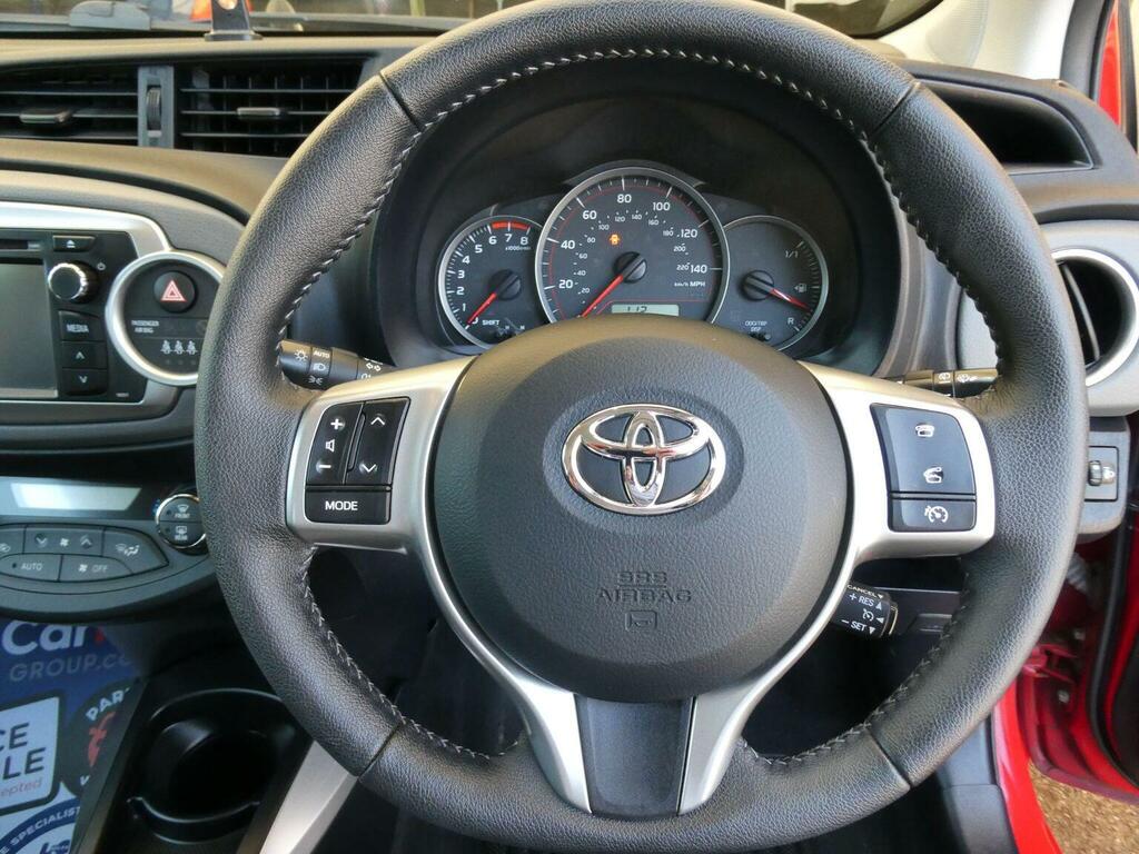 Toyota Yaris 1.33 Dual Vvt-i Icon Plus Euro 5 Red #5