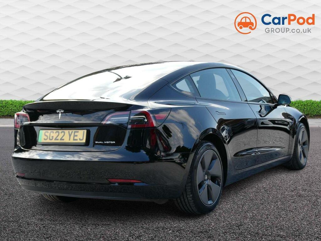 Tesla Model 3 Saloon Dual Motor Long Range 4Wde 2022 Black #3